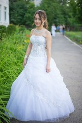 Продам свадебное(вечернее,  выпускное) платье!